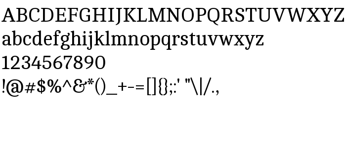 Fontin esikatselu Cambo