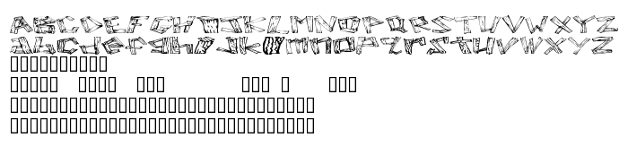 Fontin esikatselu Wood 2