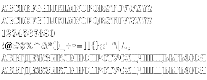 Fontin esikatselu a_SignboardTitulNrSh