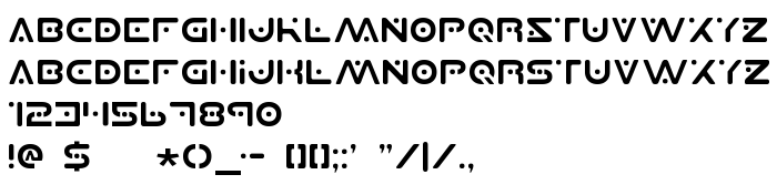 Fontin esikatselu Planet S