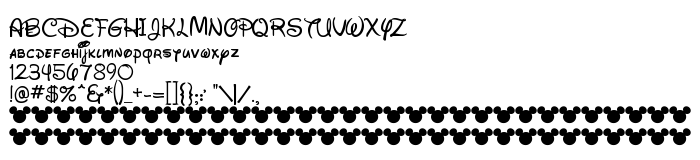 Fontin esikatselu Waltograph