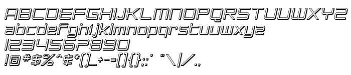 Fontin esikatselu SF Chromium 24 Oblique