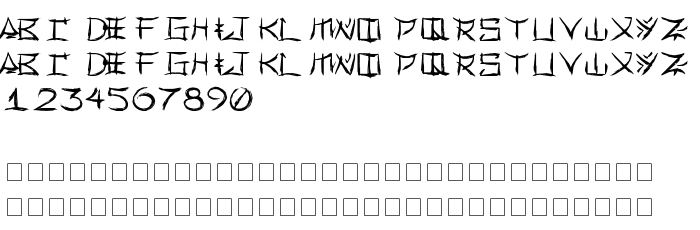 Fontin esikatselu Yonezawa