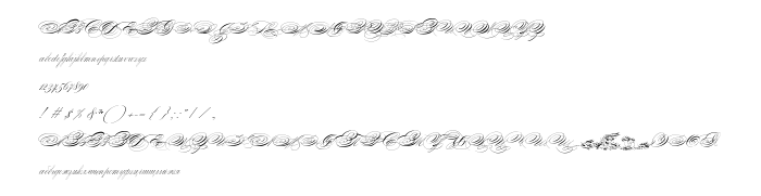 Fontin esikatselu Zanerian Two