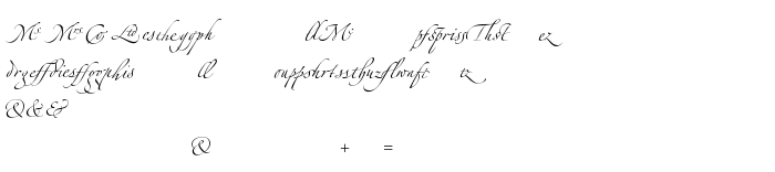 Fontin esikatselu LinotypeZapfino Ligature