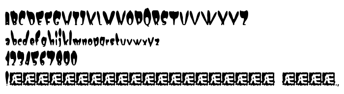 Fontin esikatselu Numskull (BRK)