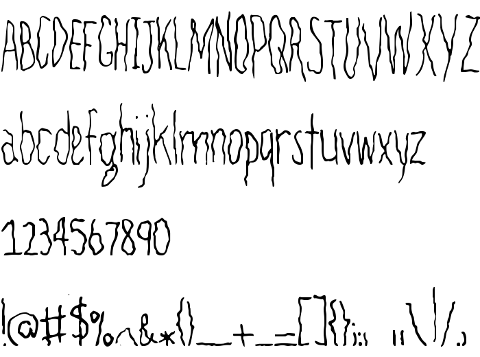 Fontin esikatselu Filamental