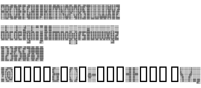 Fontin esikatselu Deeter  Condensed