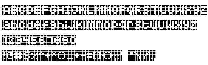 Fontin esikatselu Squarodynamic 10