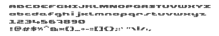 Fontin esikatselu UP Tiny lcd four 8 decoC