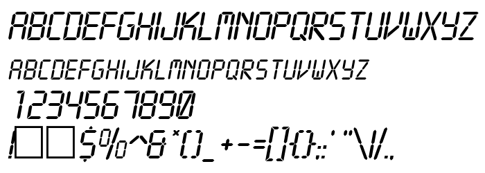 Fontin esikatselu Crystal