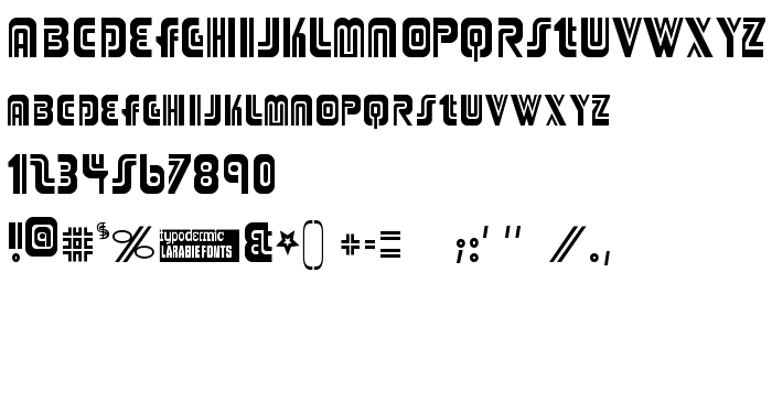 Fontin esikatselu Adriator