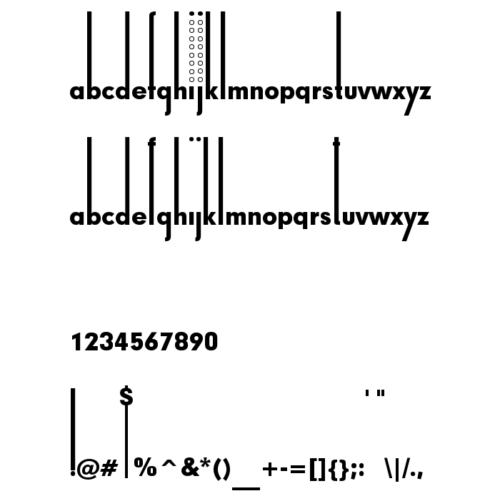 Fontin esikatselu Thiamine
