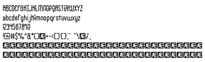 Fontin esikatselu Wiggly Squiggly -BRK-