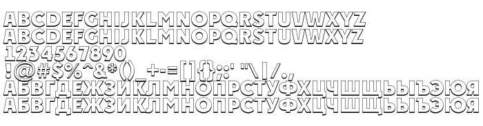 Fontin esikatselu a_PlakatTitul3D ExtraBold