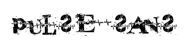 Fontti pulse sans