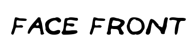 Fontti Face Front