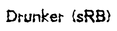 Fontti Drunker (sRB)