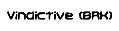 Fontti Vindictive (BRK)