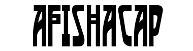 Fontti AfishaCap