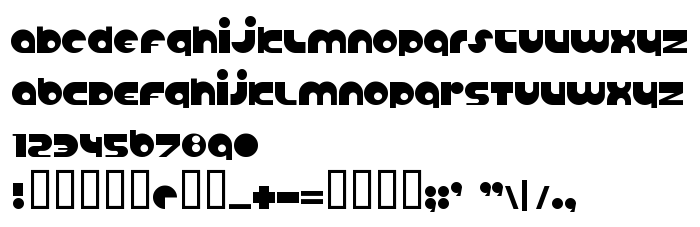 Fontin esikatselu Anabolic Spheroid