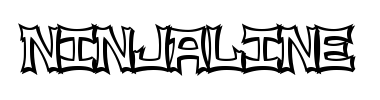 Fontti NinjaLine