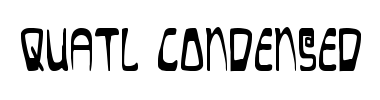 Fontti Quatl Condensed