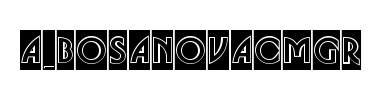 Fontti a_BosaNovaCmGr